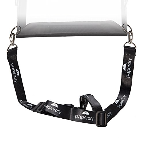 Paperdry Lanyard con freno de seguridad: totalmente ajustable, para impermeable Pinza de todos los tamaños