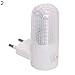 Produktbild Goodtimes28 LED-Nachtlicht mit Steckdose, zur Wandmontage, 3 W, Plastik, Weißes Licht, EU Plug