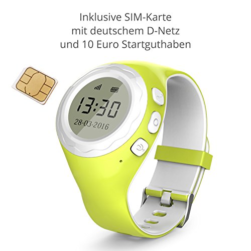 Pingonaut Kidswatch – Kinder GPS Telefon-Uhr, SOS Smartwatch mit Ortung, Tracker & Phone – Tracking App, Deutsche Software - 4