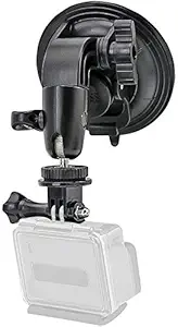 YANTRALAY SCHOOL OF GADGETS Windshield Car Suction Cup Mount Compatible with GoPro Hero 9/8/7 Black, SJCAM, Yi, Eken & Other Action Cameras Accessories