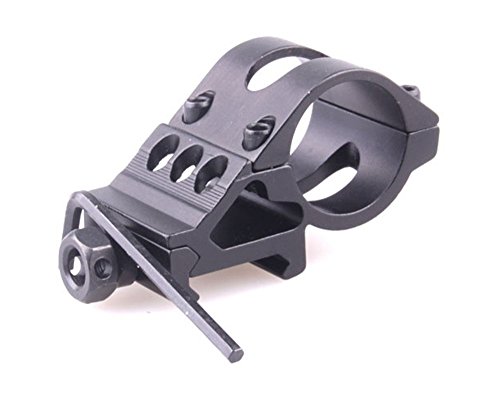 Preisvergleich Produktbild Hochwertige Taschenlampenhalterung aus Aluminium, Clip-Halterung, Fahrradhalterung für Frontleuchte Clip-Support