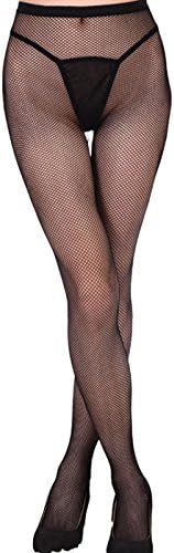 Sexy Feeling Cross Fishnet Tights Seamless Nylon Large Mesh Stockings Hollow Out Pantyhose (S ( small net))