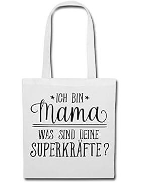 Spreadshirt Ich Bin Mama Was Sind Deine Superkräfte Stoffbeutel