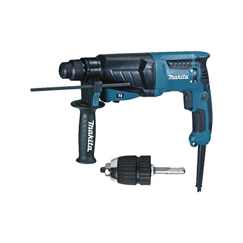 spécification Makita HR2630X7 Perforateur burineur Bleu avec mandrin autoserrant