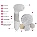 Beauty Nymph Face body Cleansers Exfoliators Stimulate Collagen,Pore Minimizer,Rapid Healing of Acne Spots, Scars, Body Acne,Portable 4-in-1 Cordless Multi-functional Facial Pore Cleaner Cleansing Brush