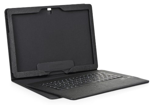 DONZO Tasche inkl. Bluetooth Tastatur (deutsches Tastaturlayout, QWERTZ) für Samsung Galaxy tab pro 12.2 P900 & P905 mit Standfunktion – schwarz - 7