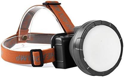 WolfWay 3000Lm T6 LED Headlamp ABS Plastic Head Torch Lamp for Camping Climbing Headlight White Lamp Shade with USB Cable for Camping Biking Working Hunting Fishing Riding Walking