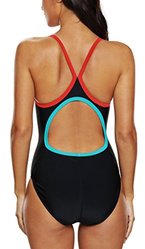 CharmLeaks Damen Einteiler Figuroptimizer Racerback Badeanzug - 2
