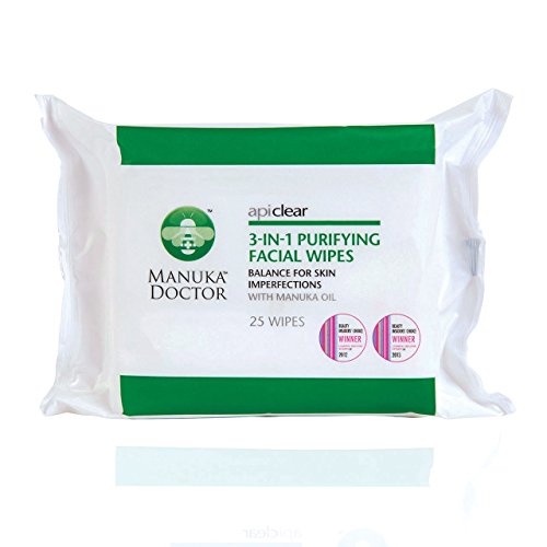 Manuka Doctor ApiClear 3-in-1 Purifying Facial Wipes