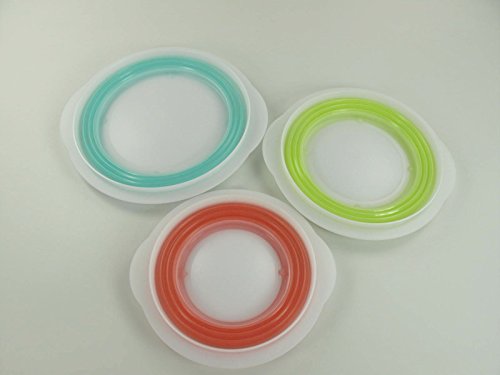 TUPPERWARE Mini-Max Teller Küchenhelfer 2 L mint+1,5 L limette+950 ml lachs (3) 10431 - 3