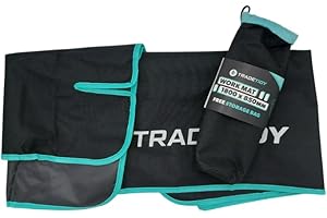 TradeTidy Work Mat Medium 1800mm x 850mm – Heavy-Duty Waterproof Plumbers Floor Protector, Chemical Resistant & Non-Slip Work Mat for Plumbing, Painting & Maintenance