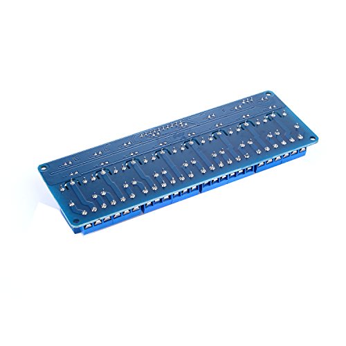 Yizhet 8 Kanal Relais Modul 5V DC 230V Optokoppler 8 Channel Relay für Arduino TTL Logik PIC DSP AVR ARM Relais Modul-Brett Raspberry Pi (8-Kanal) - 5