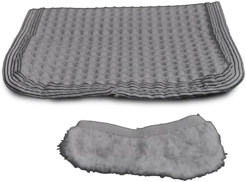 SonicleanSteamer Pads Quilted Cotton 1 Small 1 Large