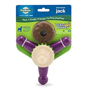 PetSafe Busy Buddy Jack Dog Toy, Medium