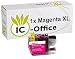 Produktbild 1x XL Patronen Magenta Druckerpatronen mit Chip kompatibel zu Brother LC3217 LC3219 LC-3217-XL LC-3219-XL Tintenpatronen für Brother Ducker MFC J5330DW J5335DW J5730DW J5930DW J6530DW J6930DW J6935DW
