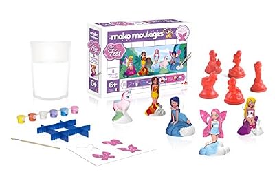 Mako Créations - 39024 - Coffret de 4 fées - Moulages