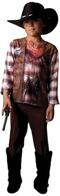 Cesar - B576-002 - Costume - Costume Complet (T-shirt + Pantalon) - Illusion Cow Boy - 4/5 ans