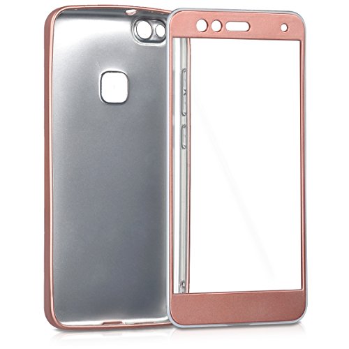 kwmobile Funda para Huawei P10 Lite - Carcasa Doble de TPU - Case de ambas Caras para m vil en Oro Rosa Metalizado reviews kwmobile Funda para Huawei P10 Lite - Carcasa Doble de TPU - Case de ambas Caras para m vil en Oro Rosa Metalizado
