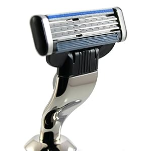Edwin Jagger Imitation Light Horn Razor for Mach3 Blades - Image 3