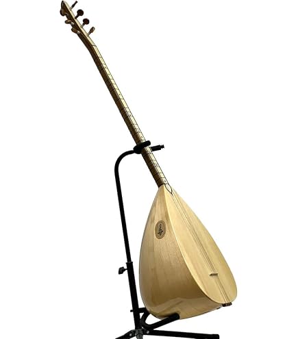 Saz Turc Débutant - Col Long Uzun Sap - Avec Micros Et Sac - Instrument Traditionnel