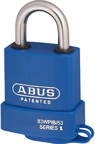 Precise Engineered Abus 53mm 83WP Submariner Brass Body Padlock with Stainless Steel Shackle Keyed Alike to Suite KA2745 [Pack of 1] - w/3yr Rescu3® Warranty