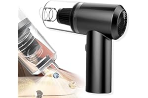 Deals-Aspirapolvere per auto senza fili Mini palmare portatile illuminazione a LED forte e grande aspirazione ciclone ricaricabile auto/casa a doppio uso