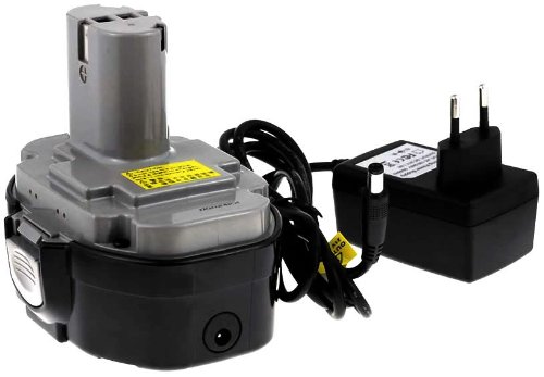 Hochwertiger 18V Akku für Makita Radio DMR102 – DMR103 – DMR105 – BMR100 – BMR101 – BMR102 – BMR103 – BMR105 – Li-Ion Technologie – inklusive separatem Ladegerät besonders klein und leicht – jetzt mit höherer Kapazität – 1500mAh – frische Akkuzellen aus neuester Produktion – hochwertiges Akkugehäuse – passgenau – sicher verpackt - 2