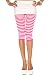 Produktbild Music Legs Gestreifte Leggings - pink/weiß