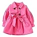 Produktbild Baby Mädchen Junge Kleidung feste Gürtel, Knöpfe, Trench Wind Coat Tops Outfits