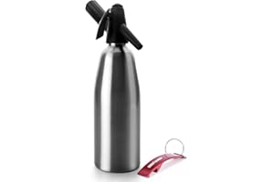 Sifón de Soda Recargable + Llavero Bricolemar de Regalo (Sifón Soda + Llavero)