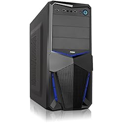 Nox NXPAX - Caja de Ordenador de sobremesa, Color Negro