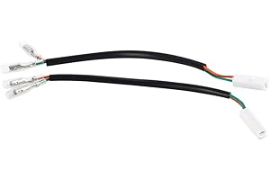 UXSIYA Necessary Turn Signal Wire Plugs 2‑Pin Turn Signal Wire Plug Electronic Connector for Motorbike for CBR600RR 2003-2012 for for Dirt Bike