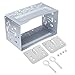 Produktbild LOETAD 2DIN Einbaurahmen Metal Eisen Einbauschacht Universal für Autoradio Radio DVD Player GPS Navigation (Verpackung MEHRWEG)