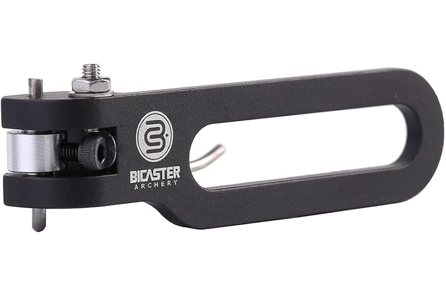 BICASTER Magnetic Arrow Rest Aluminum Alloy Adjustable Backside Archery Rest for Recurve Bow Barebow