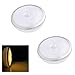 Produktbild SAILUN® 2 x LED Bewegungsmelder Nachtlicht Warmweiß Nachtleuchte USB Unterbauleuchte Lampe Weiß (2 x Weiß - Warmweiß)