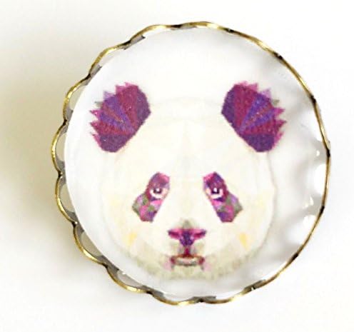 Panda Brooch Vintage Style Pin/Badge Animal Wildlife Bear Nature Cute Gift New