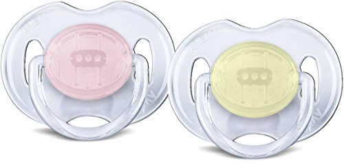 AVENT Schnuller durchsichtige Designs 0-6 M. 2 ST - 4