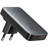 Infomax 65W GaN Hızlı Şarj Adapt&ouml;r&uuml; USB-C PD + USB-A &Ccedil;ift &Ccedil;ıkışlı Type-C Şarj Cihazı Laptop Tablet Telefon Uyumlu Power Deliv