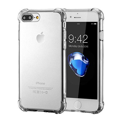Funda para Apple iphone 8 plus iPhone 7 plus con cubierta de silicona a prueba de golpes extremamente delgada parachoques flexible y suave de Gloss Gel manguera para Apple iphone 8 plus iPhone 7 plus de parachoques de TPU de color transparente coussin reviews Funda para Apple iphone 8 plus iPhone 7 plus con cubierta de silicona a prueba de golpes extremamente delgada parachoques flexible y suave de Gloss Gel manguera para Apple iphone 8 plus iPhone 7 plus de parachoques de TPU de color transparente coussin