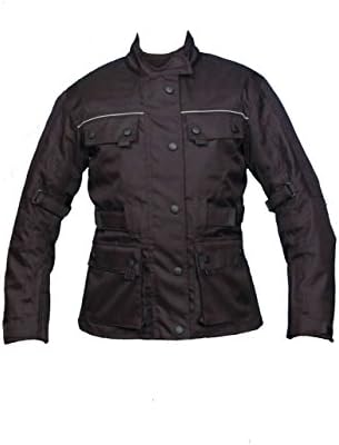 Freedays Mens Waterproof Motorbike Motorcycle Jacket in Cordura Fabric, CE Approved Armoured Breathable Protectiv Gear Jacket mens Black (xl)