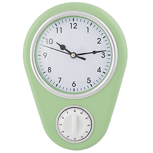 Retro Küchenuhr mit Timer - 3