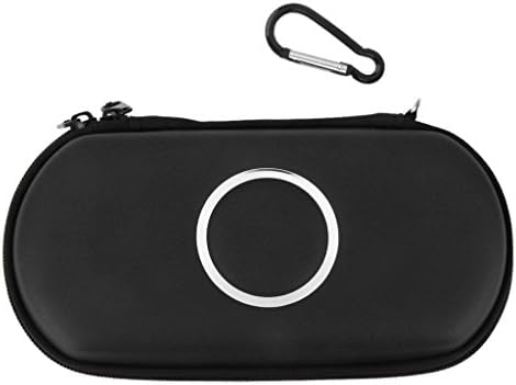 PDHU EVA Protective Carry Case Cover Storage Pouch with Climbing Buckle for PSP - Black