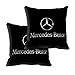 meSleep Mercedes Car Cushion Covers (12x12) with Filler- 2 Pc RS.549.00