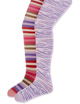 Melton Mädchen Strumpfhose, 2er Pack