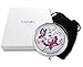 Vanroe 'Pink Butterfly' Designer Compact Mirror in Gift Box - Bridesmaid Idea, Magnified