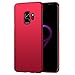 Price comparison product image Samsung Galaxy S9 Case, EZZYMOB [Ultra Thin] [Slim Fit] Galaxy S9 Matte Finish Phone Case with Superb Grip, Samsung Galaxy S9 Cover Case [Support Wireless Charging] [Screen Protector friendly] (Galaxy S9 Red)