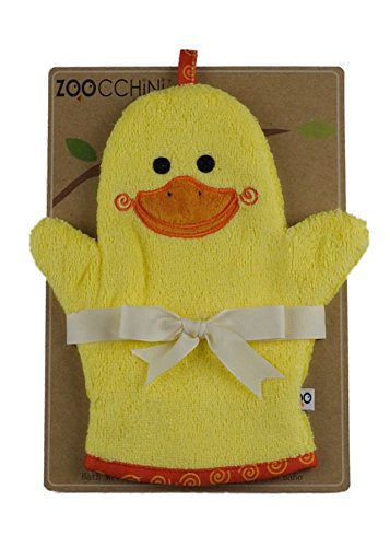 Zoocchini Bath Mitt Puddles The Duck