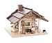 Produktbild DREGENO Seiffen eG Räucherhaus Freiberger Hütte, Holz, Natur, 13 x 17 x 10 cm
