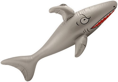 Preisvergleich Produktbild Mittlere Aufblasbarer Hai - 90cm