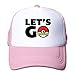Produktbild Huseki Unisex Lets Pokemon Go Classic Mesh Back Trucker Cap Hats Pink